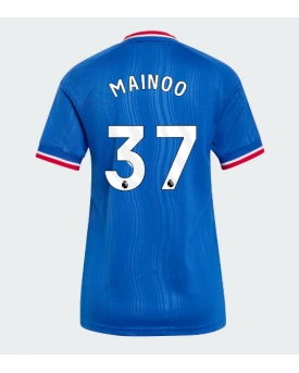 Manchester United Kobbie Mainoo #37 Maglia Gara Trasferta Repliche 2026-27 Donna Maniche Corte Manchester United Kobbie Mainoo #37 Maglia Gara Trasferta Repliche 2026-27 Donna Maniche Corte